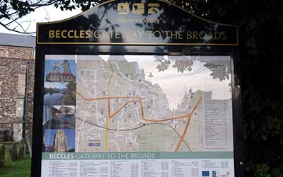 Beccles Map